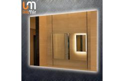 China Backlit Wall Mounted Vanity Mirror Dimmable Lighting Moisture Resistance supplier