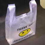 PLA Biodegradable 200 Micron Water Soluble Shopping Bags for sale
