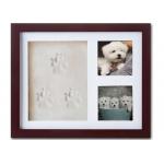 Customized Pet Keepsake Frame Print Imprint Kit For Memories Dog / Cat Paw Print Pet Paw for sale