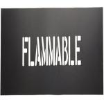 Custom PVC Plastic Letter Stencil Non Noxious Drawing Template For Public Place for sale