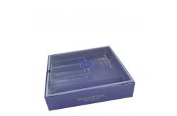 China Custom Perfume Gift Box Printing With Transparent Clear Lid supplier