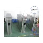 CE certificate bidirectional full automatic stainless steel fingerprint access control turnstile for sale