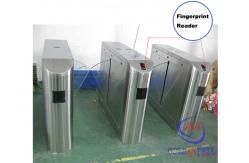 China CE certificate bidirectional full automatic stainless steel fingerprint access control turnstile supplier