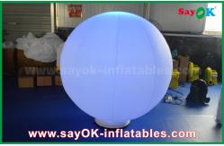 China Commercail Advertising Custom Inflatable Light Balloon With Ground Ball supplier