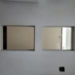 Edge Smooth X Ray Lead Glass Radiation Screening Up To 150kv Absorption >99.9% for sale