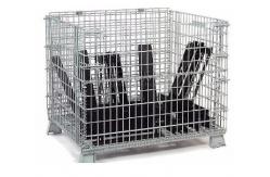China Secure Storage Pallet Stackable Wire Mesh Container supplier