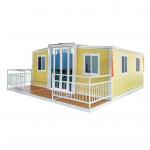 Brightness Yellow Color Expansion Pre-Assemble Container House for sale