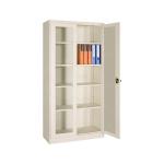Full Height 1850 MM Fingerprint Lock Metal Filing Cabinet for sale