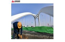 China Prefab Modular Steel Bridge Easy Install Large Span Steel Structure Bridge supplier