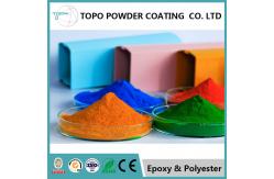 China RAL1005 Honey Yellow Pure Epoxy Powder Coating For Picnic Table Surface supplier