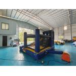 Fireproof Commercial Inflatable Bouncer Moonwalk Cartoon Theme With Rotary Slide Combo