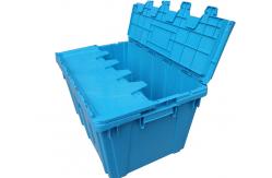 China stackable plastic crates and Nestable plastic tote boxes supplier