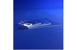 China High Precision Smooth Quartz Glass Sheet In Optics Fields supplier