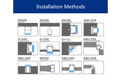 China Display LED Aluminium Profile For LED Strip Lights Recess Mounting supplier