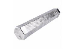 China 12'' 201 Ss 304 Ss Hexagonal 30cm Portable Bbq Tools Meat Bacon supplier