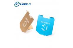 China Custom Metal Parts Round Bending Sheet Stainless Steel Laser Cutting Service supplier