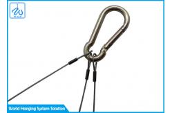 China Air Suspension Kit With Cable Gripper Wire Rope Clamp Stainless Steel Wire Rope supplier