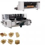 Crease And Die Cut Plc Corrugated Carton Box Machine Semiauto for sale