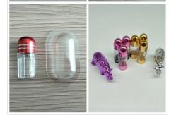 China 44mm ISO9001 Single Pill Containers One Capsule Mini Pill Bottles supplier
