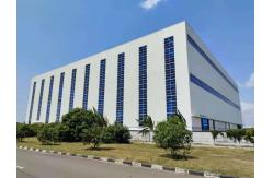 China Prefab Steel Structure Warehouse with H Frame and Sandwich Panels supplier