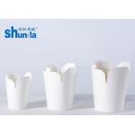 PLA Coated Paper Donner Box For Noodle Packaging with Flexo ink printing for sale