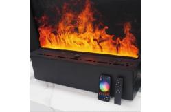 China 3D Atomization LED Electric Fireplace Simulation Flame Water Vapor Fireplace supplier
