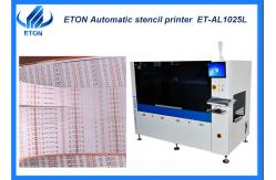 China Max FPCB Diagonal 1％ Automatic Stencil Printer For LED Flexible Strip Light supplier