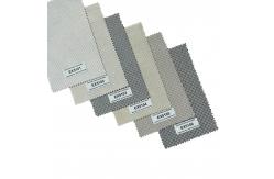 China Built In Glass 5% Openness Sunscreen Roller Fabric Free Samples For Window supplier