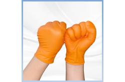China Diamond Textured Thick Nitrile Work Gloves 8mil 9Mil Nitrile Rubber Glove supplier