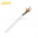 Security Burglar Alarm 4 Cores Stranded Conductor Shielded Control Speaker Cable for sale