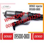 Diesel Fuel Injector 095000-0800 For Komatsu PC450-7 WA470-5