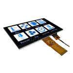 7 Inch IPS TFT LCD Touch 1024x600 Full Viewing Angle RGB Interface