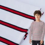 High Quality And Absorb Sweat Double Yarn Fabric Striped Cotton Fabric For T-Shirt Fabric for sale