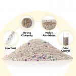 Ball Shape Clumping Cat Litter With Strong Agglomeration And Deodorization for sale