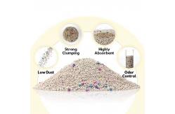 China Ball Shape Clumping Cat Litter With Strong Agglomeration And Deodorization supplier