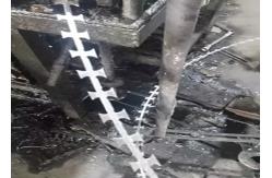 China Straight Line Razor Barbed Wire In Concertina Single Coils Or Crossed supplier