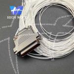 J30J SERIES MICRO-D Rectangular Connectors, J30J-37ZKL-A9-500MM