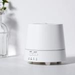 White Aroma Oil Diffuser 150ml 15 M2 Ultrasonic Aroma Humidifier LED Light for sale
