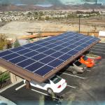 Aluminium Carport Solar Racking Ground Mounted Solar structure carport solar mounting system for sale