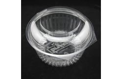 China OEM Customized Shape Disposable Plastic Salad Bowl With Lids supplier