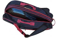China Large Capacity Sports Badminton Racket Bag With Shoe Compartment supplier