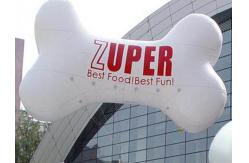 China Lovely bones shape inflatable helium balloon supplier