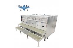 China Manual Custom Ultrasonic Cleaner 28KHZ , 40KHZ Ultrasonic Washers supplier