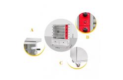 China 30pcs Rotisserie Chicken Gas Oven Roasted Chicken Machine With Overheat Protection supplier
