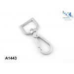Luggage Hardware Spring Snap Hook , Swivel Snap Hooks Wear Resistance for sale