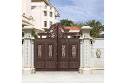 China Patio Yard Folding Security Aluminium Fence Gate Motorised 304SUS supplier