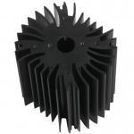 Drilling Bronze Aluminum Notebook Cooler Heatsink Extrusion Profiles Industrial With CNC Machining for sale