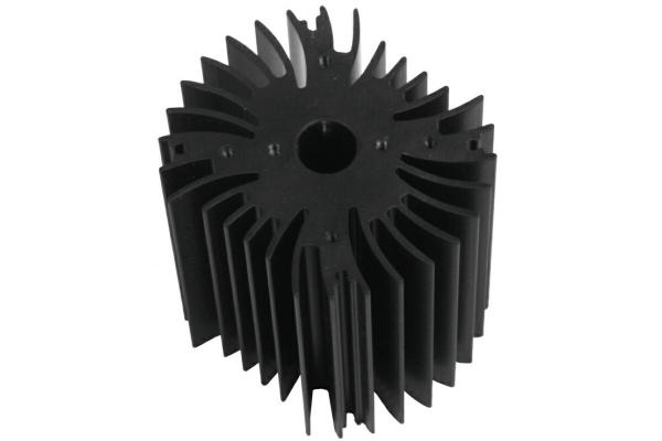 Drilling Bronze Aluminum Notebook Cooler Heatsink Extrusion Profiles Industrial With CNC Machining