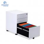 Mobile Pedestal metal file cabinet for sale