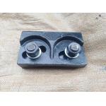 High Durability And Strength Track Clamp Hoist Crane Parts  Easy To Install Maintain for sale